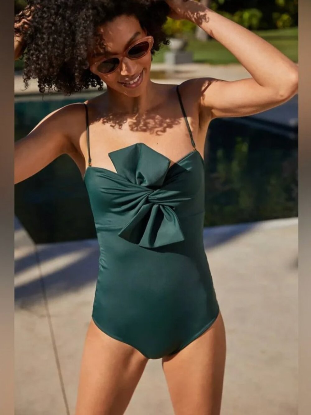 Juan de Dios Malage one-piece swimsuit